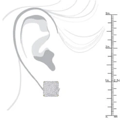 1 Carat Diamond Earrings 14K White Gold Studs -H'Hen Sale Store 1 carat diamond earrings 14k gold p 47937 bodye