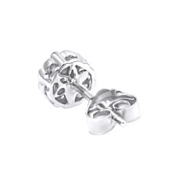 1 Cluster Diamond Earring 0.20ct 14K White Gold Single Earring Men's -H'Hen Sale Store 1 cluster diamond earring 020ct 14k gold single earring mens p 49533 backwh