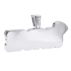 10K Rose Gold 2.5 Carat Diamond Name Plate Pendant For Men And Women 13 10K Rose Gold 2.5 Carat Diamond Name Plate Pendant For Men And Women -H'Hen Sale Store 100627 100627 back white