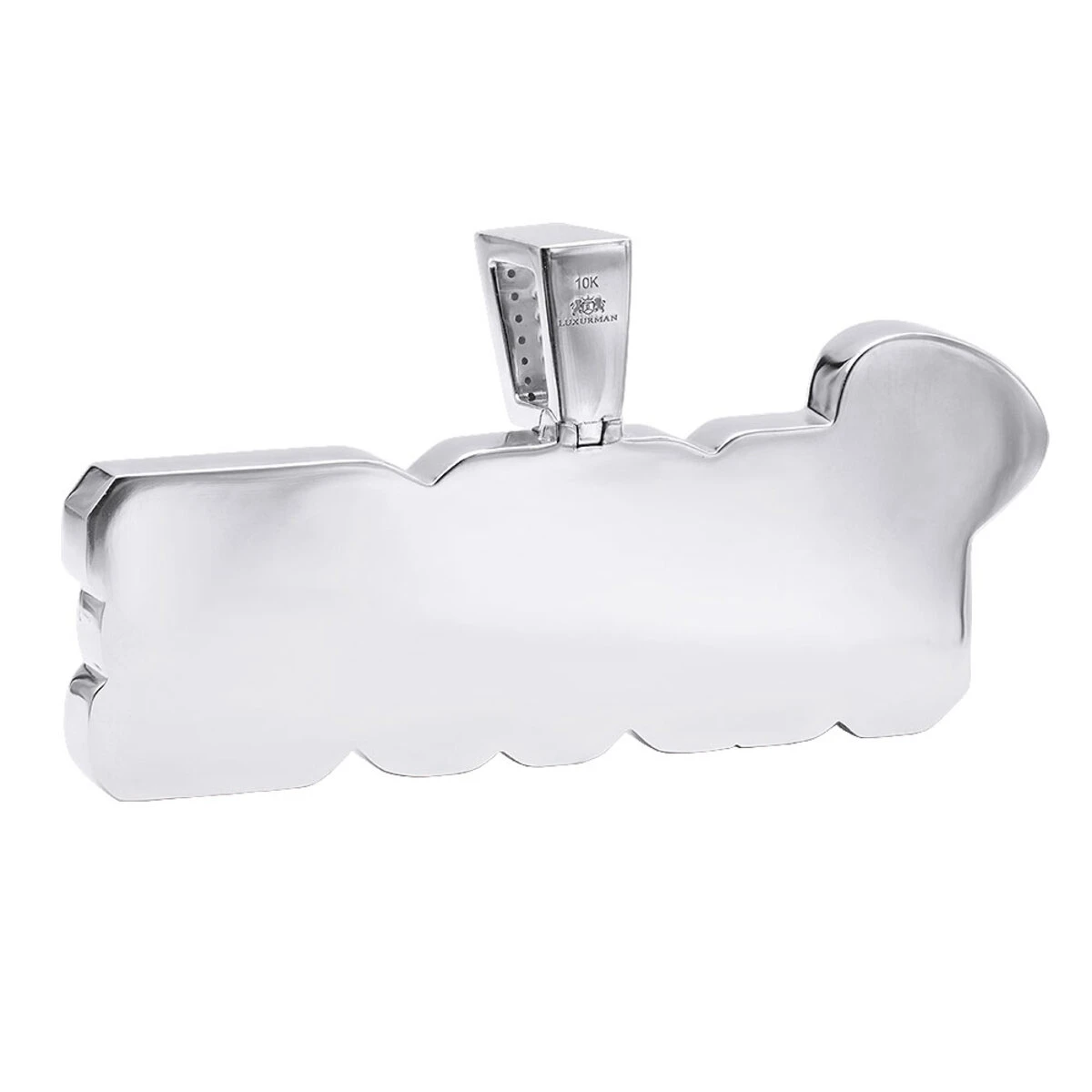 10K Rose Gold 2.5 Carat Diamond Name Plate Pendant For Men And Women 6 10K Rose Gold 2.5 Carat Diamond Name Plate Pendant For Men And Women - Image 4