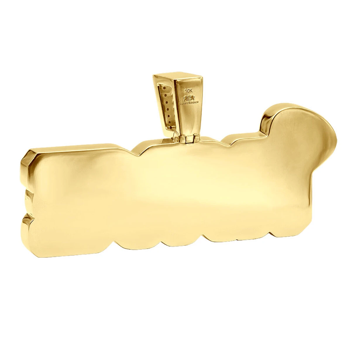 10K Rose Gold 2.5 Carat Diamond Name Plate Pendant For Men And Women 7 10K Rose Gold 2.5 Carat Diamond Name Plate Pendant For Men And Women - Image 5