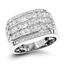 10K Yellow Gold Diamond Men's Ring 2.25ct Unique Diamond Wedding Band 9 10K Yellow Gold Diamond Men's Ring 2.25ct Unique Diamond Wedding Band -H'Hen Sale Store 10k gold diamond mens ring 225ct unique diamond wedding band wh