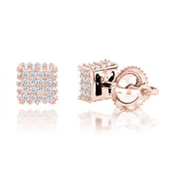 10K White Gold Diamond Stud Earrings 0.33ct -H'Hen Sale Store 10k gold diamond stud earrings 038ct p 41804 ro