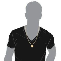 10K Yellow Gold Last Supper Diamond Pendant For Men Medallion By Luxurman -H'Hen Sale Store 10k gold last supper diamond pendant for men medallion by luxurman bodye