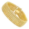 Hip Hip 10K Yellow Gold 8-Row Tennis Diamond Bracelet For Men 10 Carats 2 Hip Hip 10K Yellow Gold 8-Row Tennis Diamond Bracelet For Men 10 Carats -H'Hen Sale Store 10k gold mens 8 row diamond bracelet 825ct p 6025 ye