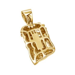 10K Rose Gold Micro Jesus Piece Yellow Diamond Face Pendant 0.5ct By Luxurman -H'Hen Sale Store 10k gold micro jesus piece yellow diamond face pendant 04ct by luxurman backye