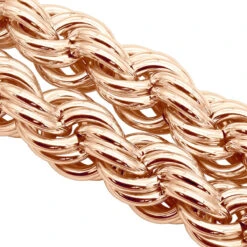 10K Yellow Gold Rope Chain Bling Hip Hop Chain 3/4 In Thick -H'Hen Sale Store 10k gold rope chain bling hip hop chain 34 in thick p 22985 backro