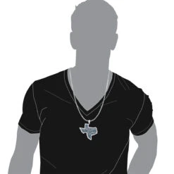 10K White Gold Texas State Map Blue Diamond Pendant 4.95ct -H'Hen Sale Store 10k gold texas state map blue diamond pendant 495ct bodwh