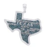 10K White Gold Texas State Map Blue Diamond Pendant 4.95ct -H'Hen Sale Store 10k gold texas state map blue diamond pendant 495ct wh