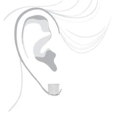 10K White Gold Pave Diamond Stud Earrings 0.27ct -H'Hen Sale Store 10k pave diamond stud earrings 027ct p 41213 bodwh