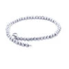 10K White Gold Moon Cut Chain Bracelet 5mm 7.5-9in -H'Hen Sale Store 10k white gold moon cut chain bracelet 6mm 75 9in 1