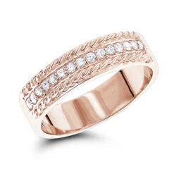 14 Karat Solid 14K White Gold Round Diamond Wedding Band 0.33ct 10 14 Karat Solid 14K White Gold Round Diamond Wedding Band 0.33ct -H'Hen Sale Store 14 karat solid gold round diamond wedding band 033ct p 6651 ro