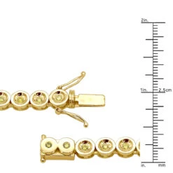 14K Yellow Gold Canary Yellow Diamond Chain For Men Bezel Set Necklace 5.25 Carats -H'Hen Sale Store 14k canary yellow diamond chain necklace bezel set 525 p 6219 rulerye