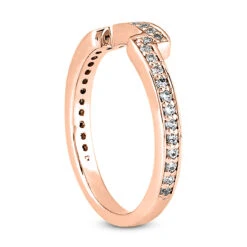 14K White Gold Diamond Engagement Ring Set 1.11ct -H'Hen Sale Store 14k diamond engagement ring set 111ct p 35160 additional rose 3