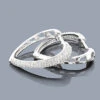 14K White Gold Diamond Heart Hoop Earrings 0.58ct 1 14K White Gold Diamond Heart Hoop Earrings 0.58ct -H'Hen Sale Store 14k diamond heart hoop earrings 058ct p 42953