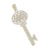 14K Yellow Gold Diamond Key Pendant For Women 1ct -H'Hen Sale Store 14k diamond key necklace 118ct p 40967 ye