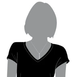 14K White Gold 4 Stone Diamond Journey Pendant 1.60ct -H'Hen Sale Store 14k gold 4 stone diamond journey pendant 160ct p 28098 bodwh