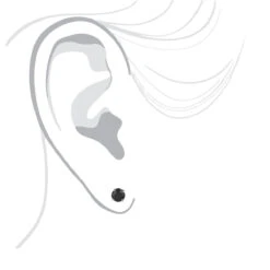 14K White Gold Black Diamond Earrings Prong Set Studs 1.50ct 12 14K White Gold Black Diamond Earrings Prong Set Studs 1.50ct -H'Hen Sale Store 14k gold black diamond earrings prong set studs 150ct p 6056 bodwh