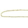 Men's 14K Yellow Gold Cable Chain, 20in-40in Long, 3mm Wide