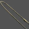 14K Yellow Gold Bead Bar Chain Necklace 1mm 20" -H'Hen Sale Store 14k gold chains bead bar chain necklace 1mm 20 1