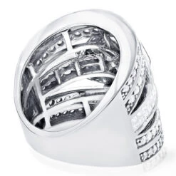 14K White Gold Criss Cross Diamond Ring 2.20ct 10 14K White Gold Criss Cross Diamond Ring 2.20ct -H'Hen Sale Store 14k gold criss cross diamond ring 220ct p 7230 backwh