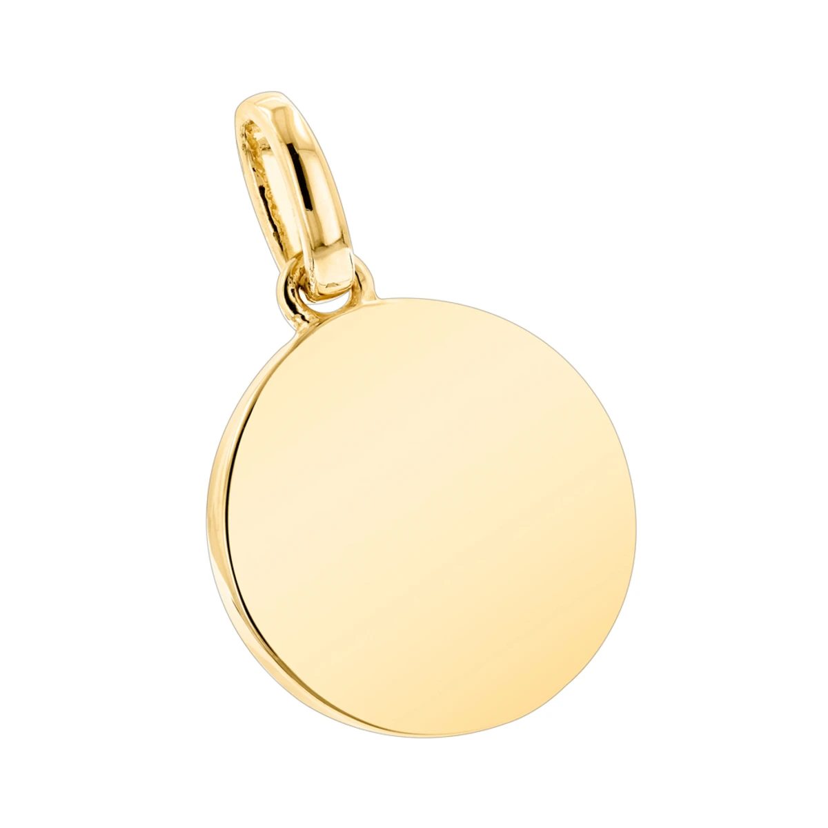 14K Yellow Gold Cross In A Circle Diamond Pendant 0.11ct 6 14K Yellow Gold Cross In A Circle Diamond Pendant 0.11ct - Image 4