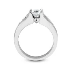 14K White Gold Designer Diamond Engagement Ring 0.88ct 19 14K White Gold Designer Diamond Engagement Ring 0.88ct -H'Hen Sale Store 14k gold designer diamond engagement ring 088ct p 25927 additional white
