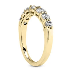 Ultra Thin 14K White Gold Designer Diamond Engagement Ring Band 0.37ct -H'Hen Sale Store 14k gold designer diamond engagement ring band 037ct p 26289 back yellow 20220426