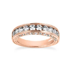 14K White Gold Designer Diamond Engagement Ring Band 1.34ct -H'Hen Sale Store 14k gold designer diamond engagement ring band 134ct p 25935 rose 20220426