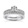14K White Gold Designer Milgrain Diamond Engagement Ring Set 0.77ct 1 14K White Gold Designer Milgrain Diamond Engagement Ring Set 0.77ct -H'Hen Sale Store 14k gold designer diamond engagement ring set 077ct p 26218 white 20220420 20220426 20220426