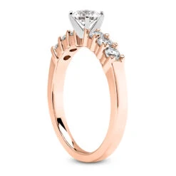 14K White Gold Designer Diamond Engagement Ring Set 1.15ct -H'Hen Sale Store 14k gold designer diamond engagement ring set 115ct p 26872 additional rose