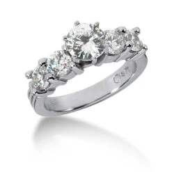 14K White Gold Designer Diamond Engagement Ring Set 1.70ct 6 14K White Gold Designer Diamond Engagement Ring Set 1.70ct -H'Hen Sale Store 14k gold designer diamond engagement ring set 170ct p 26972 back white 20220426