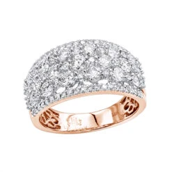 14K Yellow Gold Designer Diamond Wedding Band For Women 2 Carat Luxurman Ring 13 14K Yellow Gold Designer Diamond Wedding Band For Women 2 Carat Luxurman Ring -H'Hen Sale Store 14k gold designer diamond wedding band for women 2 carat luxurman ring ro