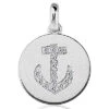 14K White Gold Diamond Anchor Pendant 0.14ct 1 14K White Gold Diamond Anchor Pendant 0.14ct -H'Hen Sale Store 14k gold diamond anchor pendant 014ct p 27385 white 20220426