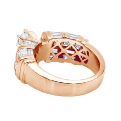 14K White Gold Diamond Designer Engagement Ring 3.38ct 15 14K White Gold Diamond Designer Engagement Ring 3.38ct -H'Hen Sale Store 14k gold diamond designer engagement ring 338ct p 28981 backro