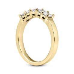 Thin 14K White Gold Diamond Designer Engagement Ring Band 0.50ct 12 Thin 14K White Gold Diamond Designer Engagement Ring Band 0.50ct -H'Hen Sale Store 14k gold diamond designer engagement ring band 050ct p 28790 back yellow