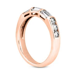 Thin 14K White Gold Diamond Designer Engagement Ring Band 0.76ct 13 Thin 14K White Gold Diamond Designer Engagement Ring Band 0.76ct -H'Hen Sale Store 14k gold diamond designer engagement ring band 076ct p 25117 back rose 20220426