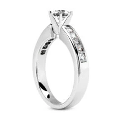 14K White Gold Diamond Designer Handmade Engagement Ring Set 1.60ct -H'Hen Sale Store 14k gold diamond designer engagement ring set 160ct p 28569 additional white