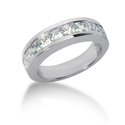 14K White Gold Diamond Designer Engagement Ring Set 2.78ct Band: 4.85mm, Eng.: 5.05mm 4 14K White Gold Diamond Designer Engagement Ring Set 2.78ct Band: 4.85mm, Eng.: 5.05mm - Image 2