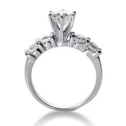5 Stone 14K White Gold Diamond Engagement Ring Mounting 0.20ct 19 5 Stone 14K White Gold Diamond Engagement Ring Mounting 0.20ct -H'Hen Sale Store 14k gold diamond engagement ring mounting 020ct p 26919 additional white