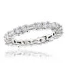 14K White Gold Diamond Eternity Band 1.44ct 16 Stones -H'Hen Sale Store 14k gold diamond eternity band 144ct p 24931 wh