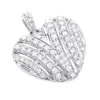 14K White Gold Diamond Heart Pendant 1.15ct -H'Hen Sale Store 14k gold diamond heart pendant 115ct p 35836 wh