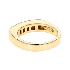 14K Yellow Gold Diamond Men's Wedding Band 0.60ct 4.5mm 11 14K Yellow Gold Diamond Men's Wedding Band 0.60ct 4.5mm -H'Hen Sale Store 14k gold diamond mens wedding band 060ct p 25552 backye