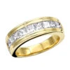 14K Yellow Gold Diamond Men's Wedding Ring 2.43ct -H'Hen Sale Store 14k gold diamond mens wedding ring 243ct p 25590 ye
