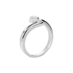 14K White Gold Diamond Right Hand Women's Ring 0.18ct 8 14K White Gold Diamond Right Hand Women's Ring 0.18ct -H'Hen Sale Store 14k gold diamond right hand womens ring 018ct p 29747 back white