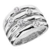 14K White Gold Diamond Right Hand Women's Ring 0.50ct 2 14K White Gold Diamond Right Hand Women's Ring 0.50ct -H'Hen Sale Store 14k gold diamond right hand womens ring 050ct p 29781 white