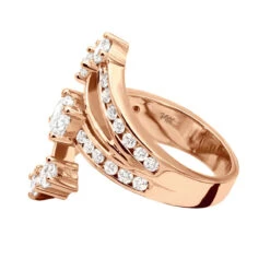 14K White Gold Diamond Right Hand Women's Ring 2.14ct 14 14K White Gold Diamond Right Hand Women's Ring 2.14ct -H'Hen Sale Store 14k gold diamond right hand womens ring 214ct p 29733 backro