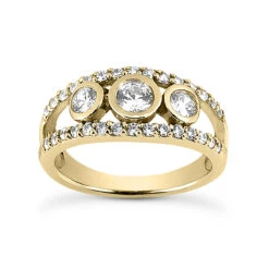 14K White Gold Diamond Unique Engagement Ring 0.63ct 8mm 12 14K White Gold Diamond Unique Engagement Ring 0.63ct 8mm -H'Hen Sale Store 14k gold diamond unique engagement ring 063ct p 23764 yellow 20220426