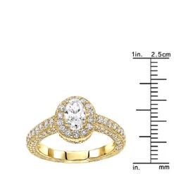 14K White Gold Diamond Unique Engagement Ring 1.57ct 23 14K White Gold Diamond Unique Engagement Ring 1.57ct -H'Hen Sale Store 14k gold diamond unique engagement ring 157ct p 23952 rulerye