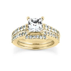 14K White Gold Diamond Unique Engagement Ring Set 0.94ct -H'Hen Sale Store 14k gold diamond unique engagement ring set 094ct p 23481 yellow 20220426